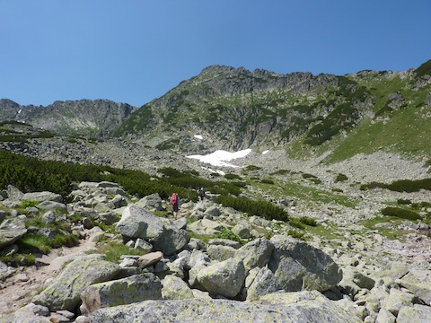 Ascending Mt. Musala in Rila Mountains