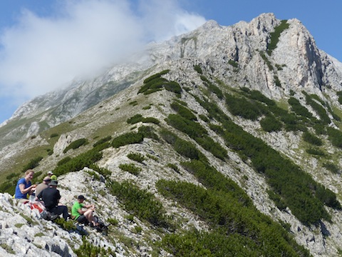 Walking in the Pirin Mountains